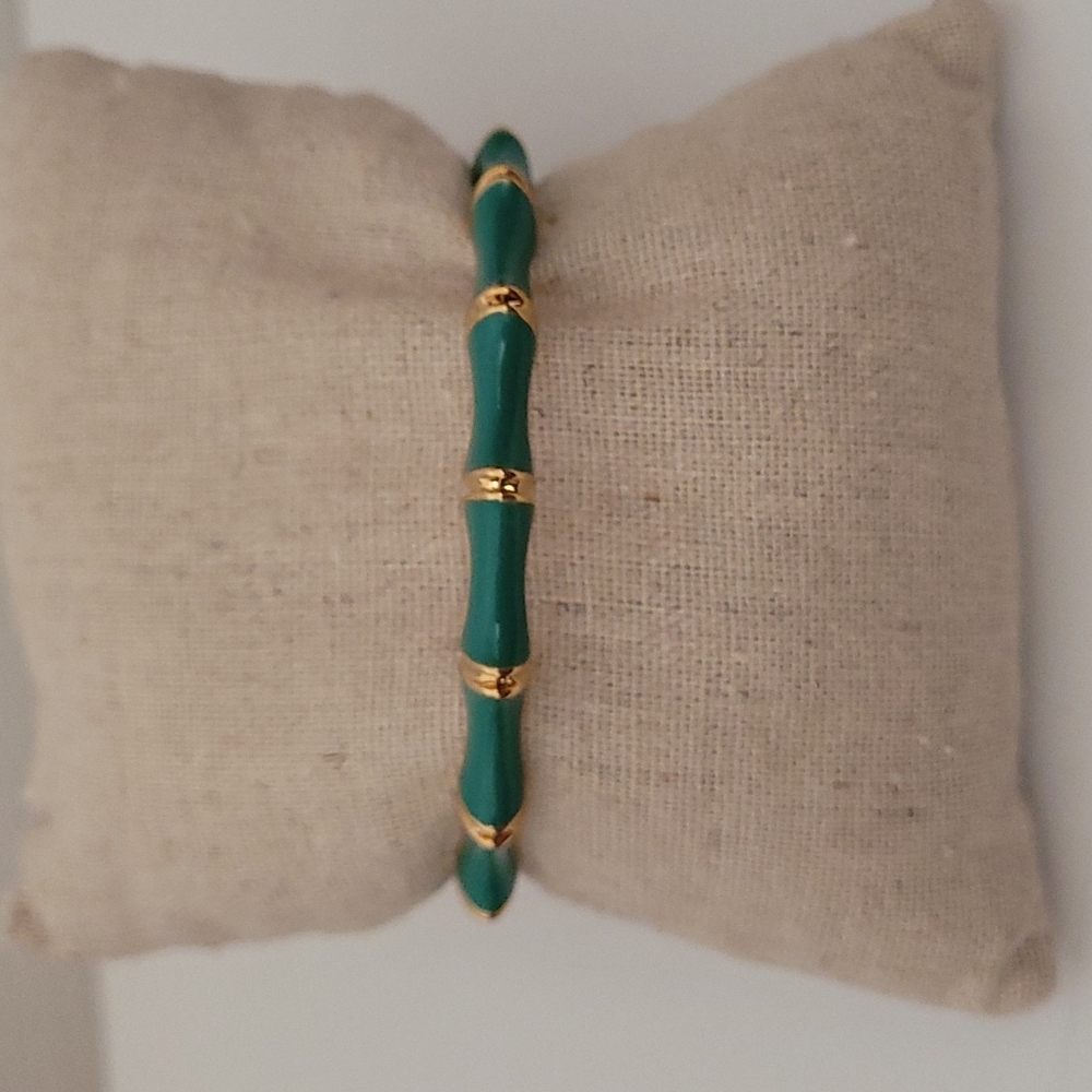 Stella & Dot Julep Bangle Green